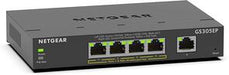 5-Port Gigabit PoE Smart Switch 802.3at/af PoE 4 PoE Outputs 63W