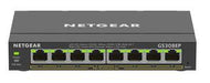 8-Port Gigabit Ethernet Smart Switch 8 x PoE+ ports 62W Total PoE