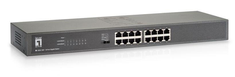 16-port Gigabit Unmanaged Switch Rackmount