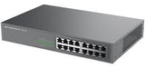 16-Port Gigabit Unmanaged Ethernet Switch with 8 Ports PoE