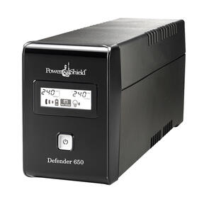 Defender 650VA UPS 2x 3-Pin Outlet Plugs