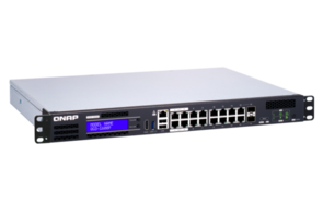 Hybrid PoE switch/NAS that enables NVR router AP controller etc