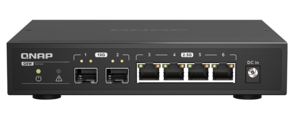 10Gb Ethernet Switch 2 x 10GbE SFP+ 4 x 1GbE/2.5GbE RJ45 ports