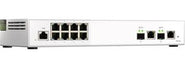 10-Port Managed Switch 2x 10GbE RJ45/SFP+ 8x 1G/2.5G RJ45 Desktop