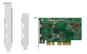 Dual-port Thunderbolt 3 expansion card