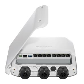 Outdoor Router with 7x 1Gig PoE 1x 2.5Gig PoE 1x 10Gig SFP+