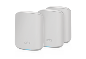 Orbi Dual-Band WiFi 6 Mesh System 1.8Gbps Router + 2 Satellites