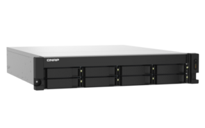 8-Bay Quad-core 1.7GHz rackmount NAS dual 10GbE SFP+ dual 2.5GbE