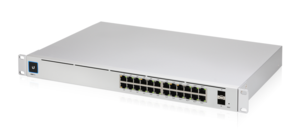 24-Port UniFi Pro Gigabit Managed PoE+ Switch Gen2 with 2x SFP+