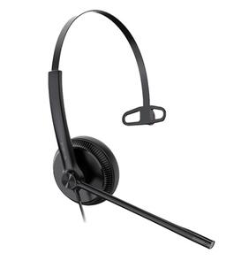 Wideband Headset with QD to RJ9 Mono (single ear)